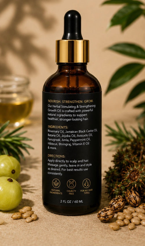 Mane Beauty Herbal Stimulating & Strengthening Growth Oil